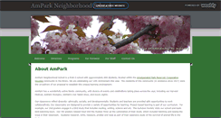 Desktop Screenshot of amparkneighborhoodschool.org
